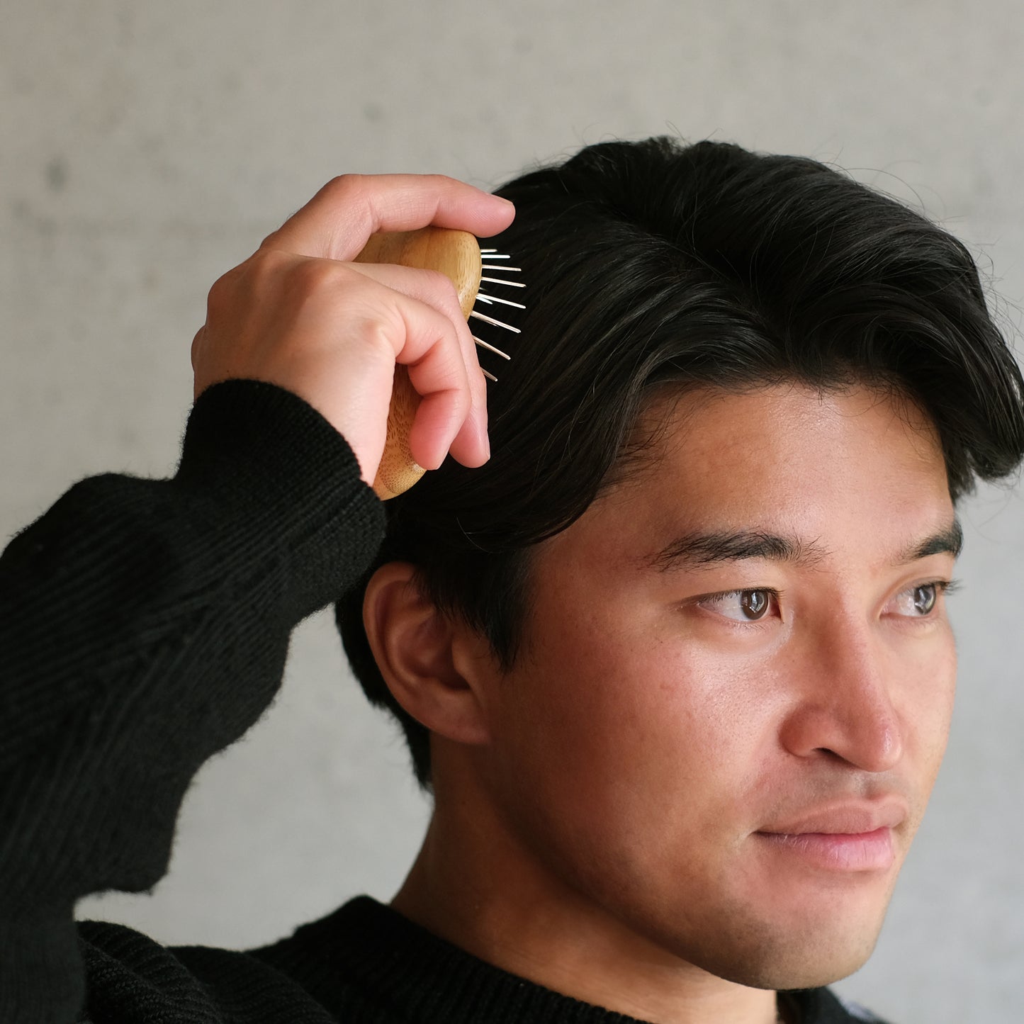 ウッド スカルプ&ヘアブラシ
