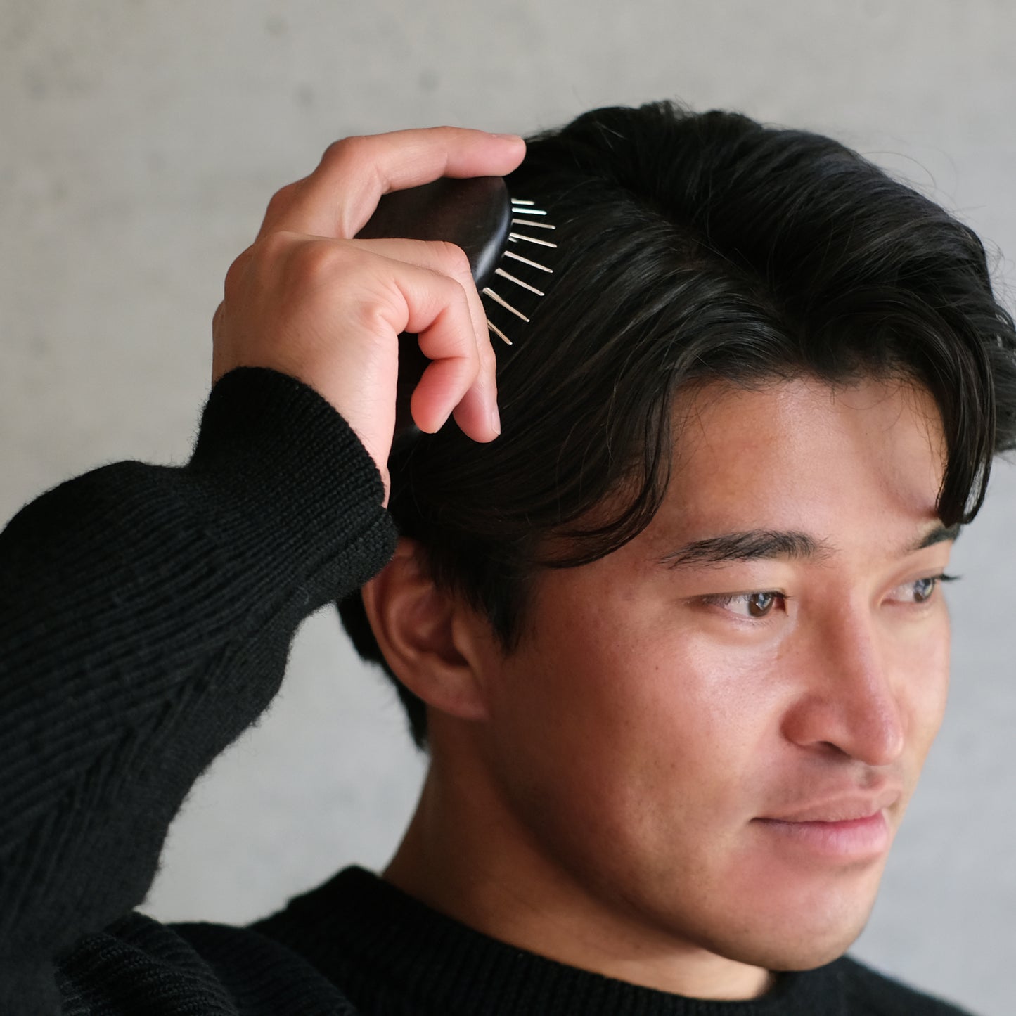 ウッド スカルプ&ヘアブラシ