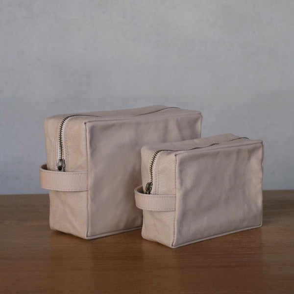 キャンバス スクエアポーチ