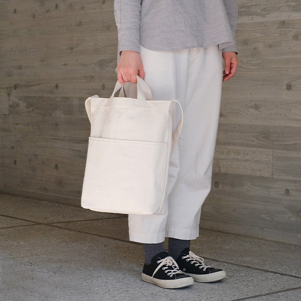 コットンキャンバス ショルダーバッグ