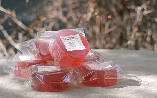 春らしい桜をイメージした石けん<br>数量限定「サクラ/菜種」