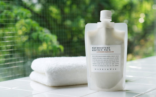 紫外線ダメージが残る肌に<br>「モイスチャーフェイスパック」