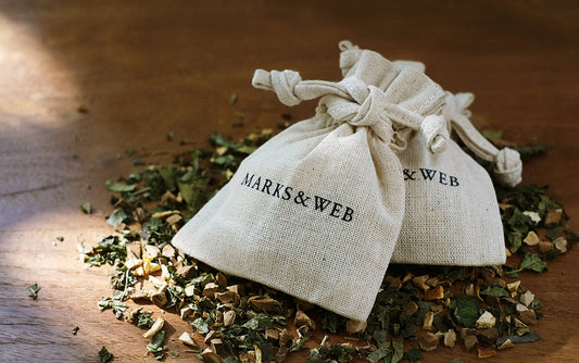 一年の始まりに、みずみずしくさわやかな香りのサシェ