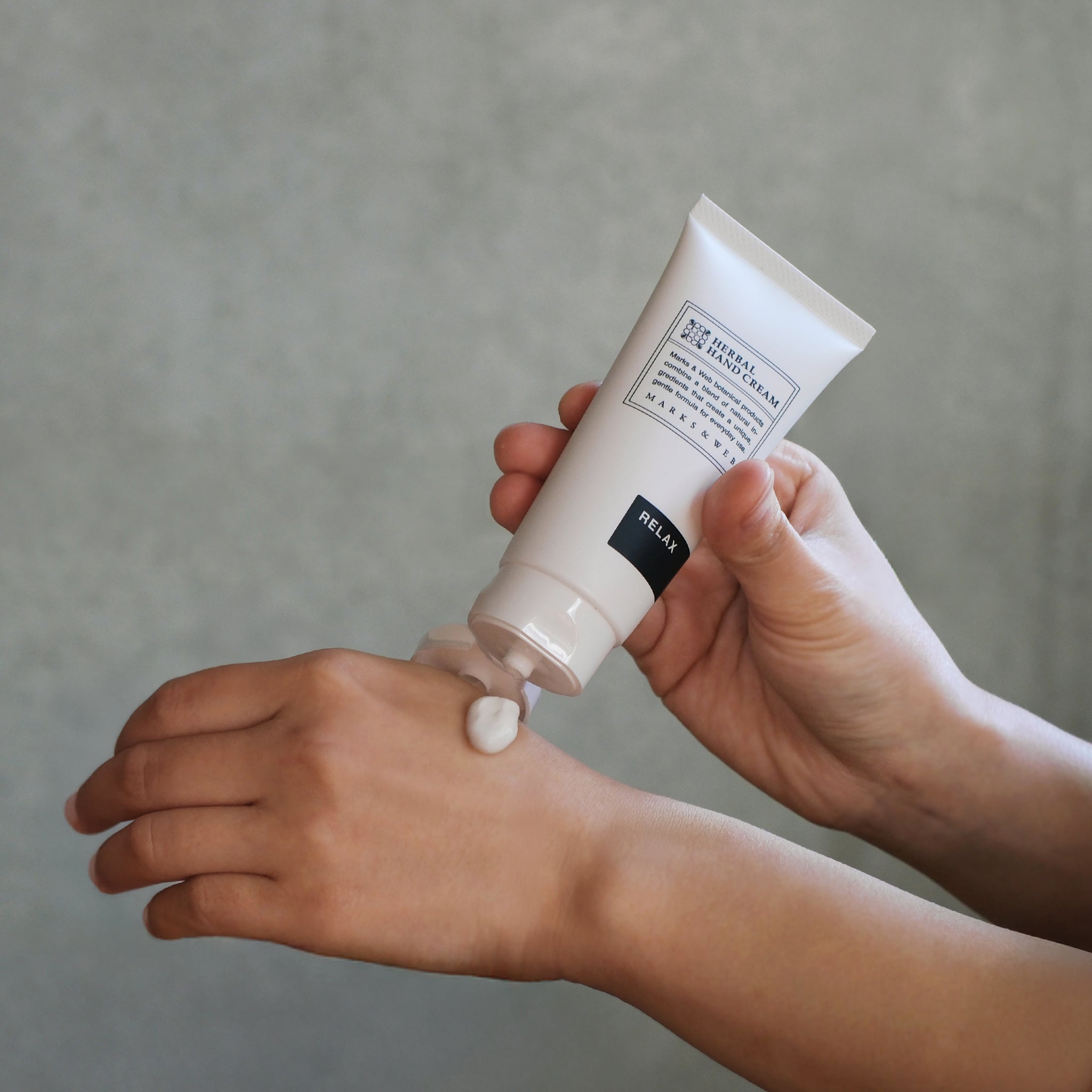 ハーバルハンドクリーム｜ハンドソープ・ハンドクリーム｜MARKS&WEB