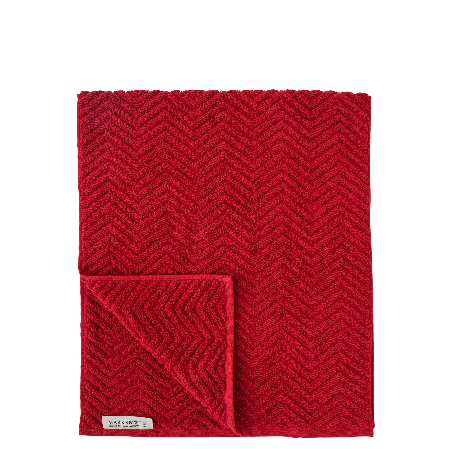 【11月6日(木)発売】オーガニックコットン フェイスタオル ヘリンボーン