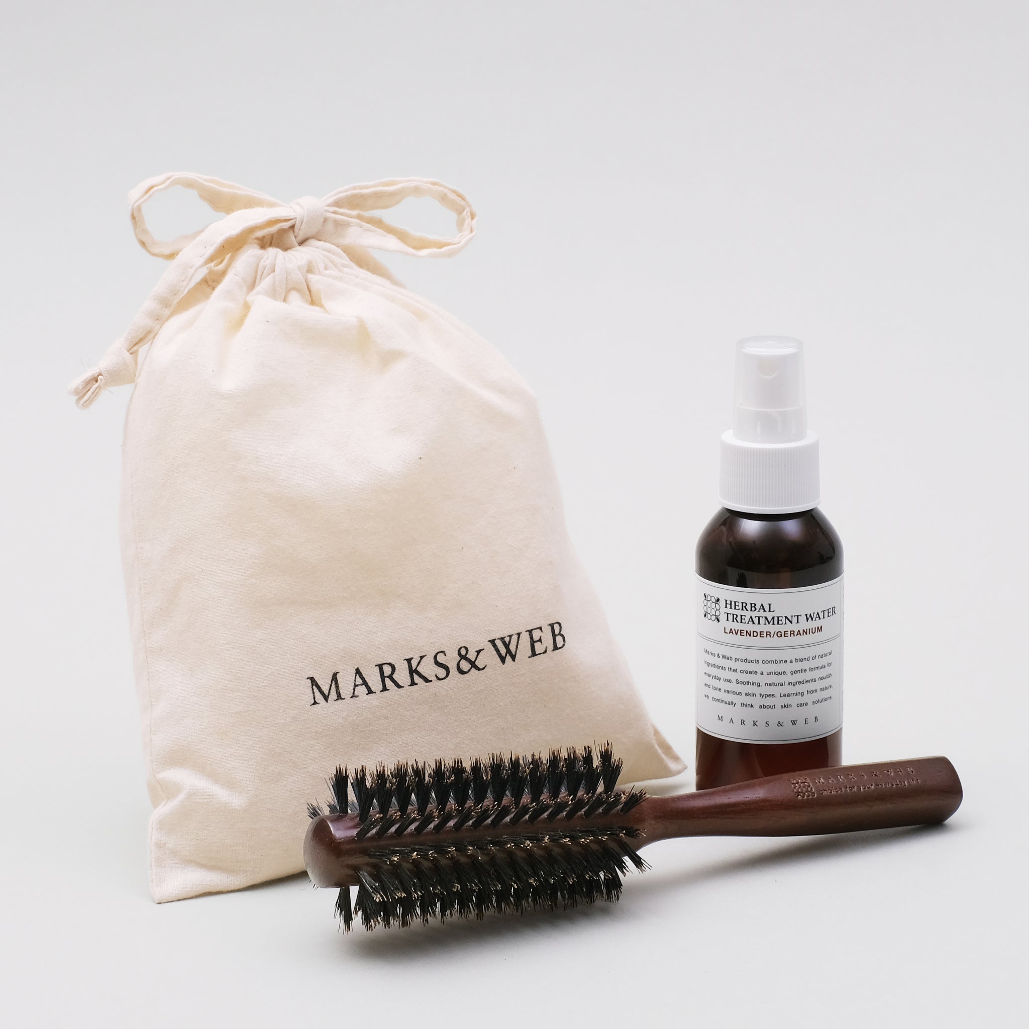 AKNIR ヘアブラシ ポーチ付き（濡れた髪用ブラシのおすすめ人気