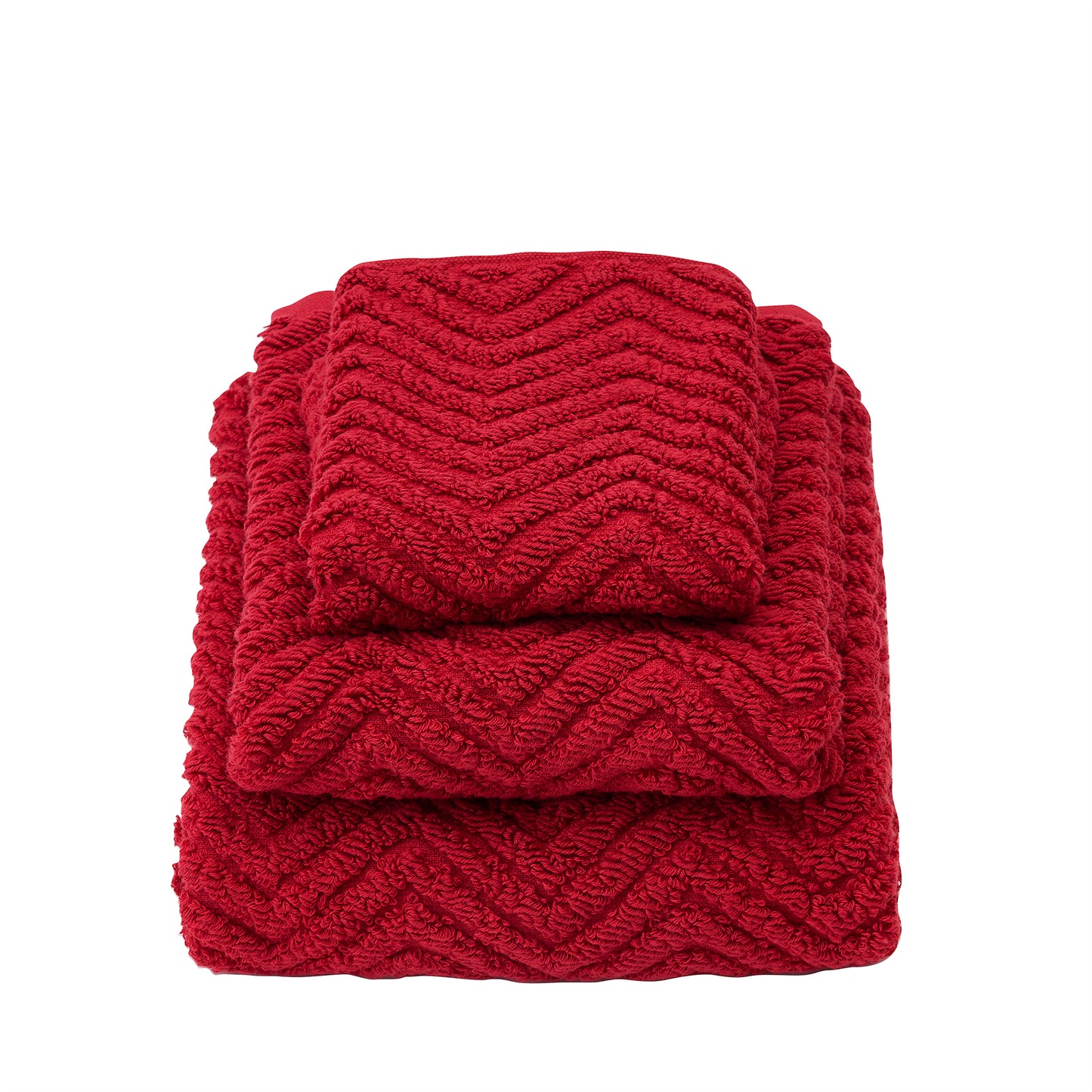 【数量限定】オーガニックコットン ハンカチタオル ヘリンボーン