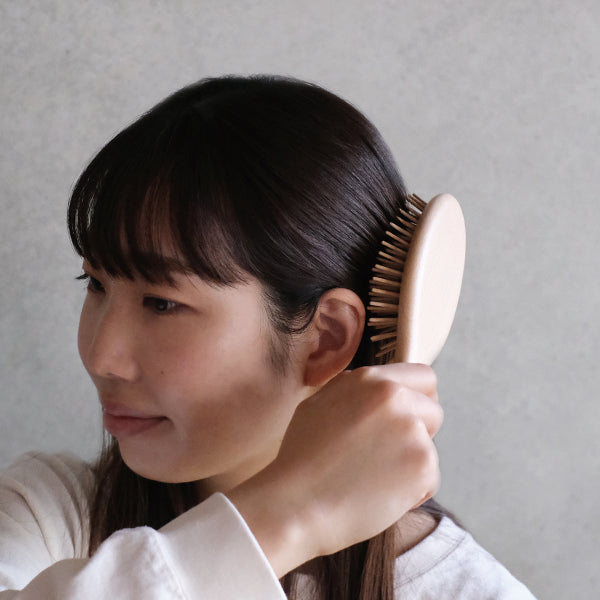 ウッド ヘアブラシ